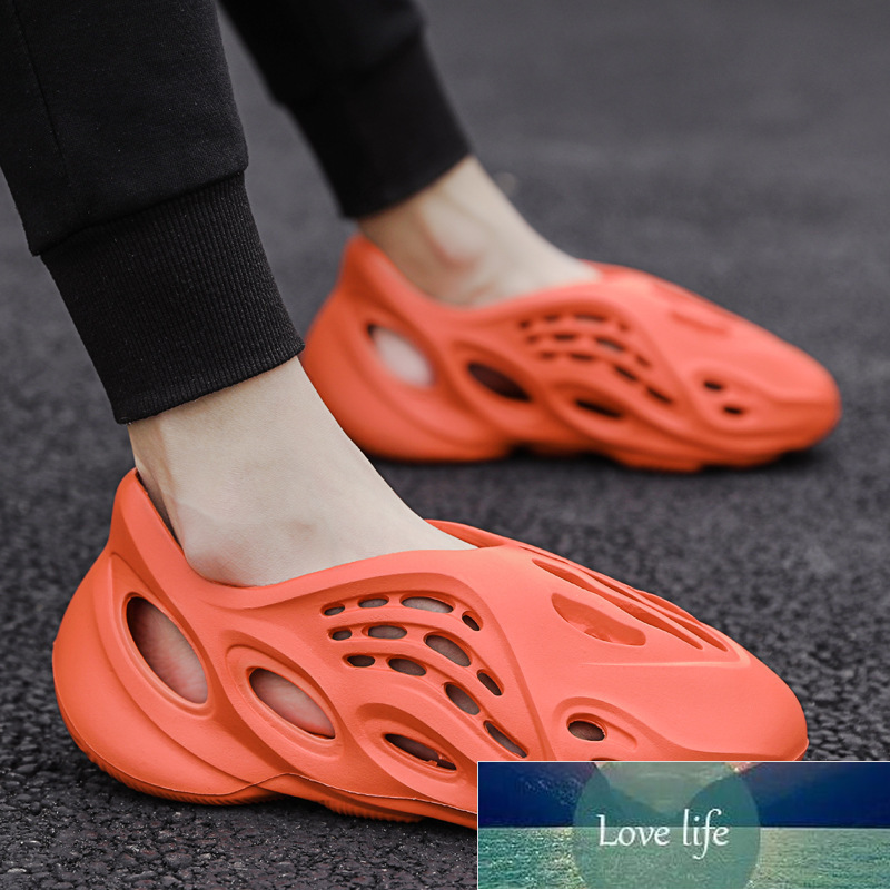 

Men and women Summer Beach Hole Shoes New Korean Style Fashionable Outdoor Personalized Soft Bottom Men's Sports, As pic