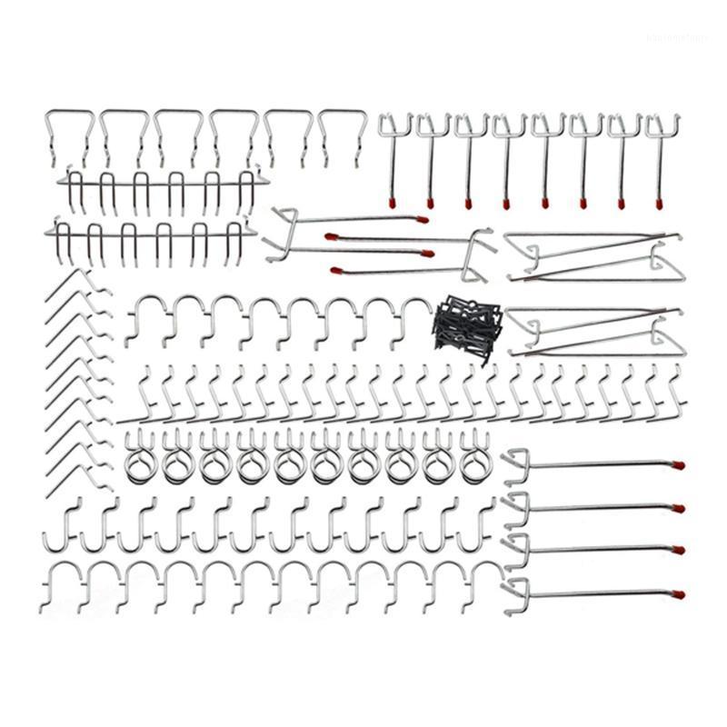 

Pegboard Hooks Assortment - 102Pcs Peg Hook Organization1