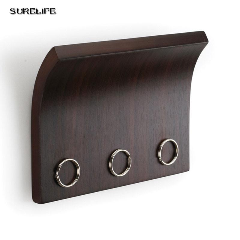 

Wood Magnet Multifunctional Storage Board Letters Key Wood Storage Device Wall Logs Key Ring Strong Magnetic Hooks Suckers