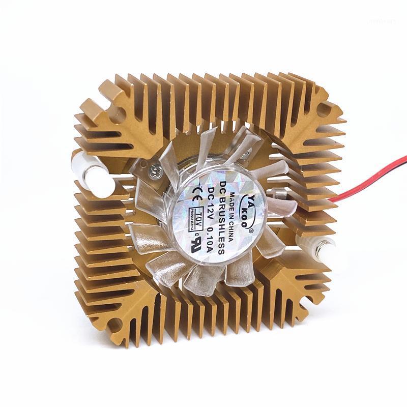 

2pcs DC12V 0.1A 55mm BGA fan Graphics Card Fan Bridge chips with Heat sink Cooler cooling 2pin1