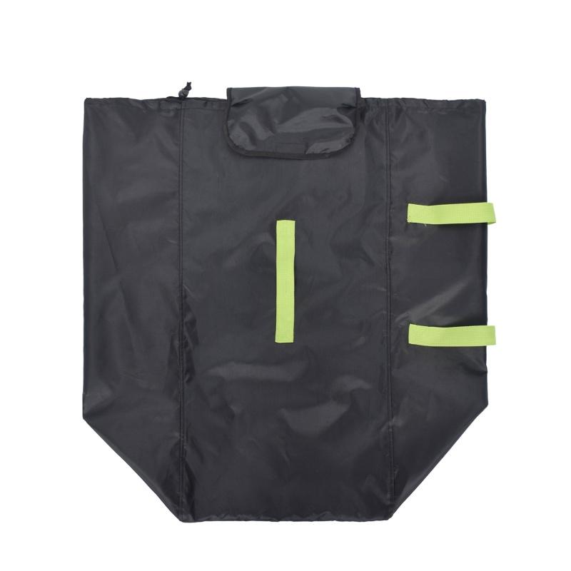 

420D Polyester Climbing Bag Super Capacity Baby Gate Check Bag For Standard And Double Dust For Cart Storage Accesoire, Black color