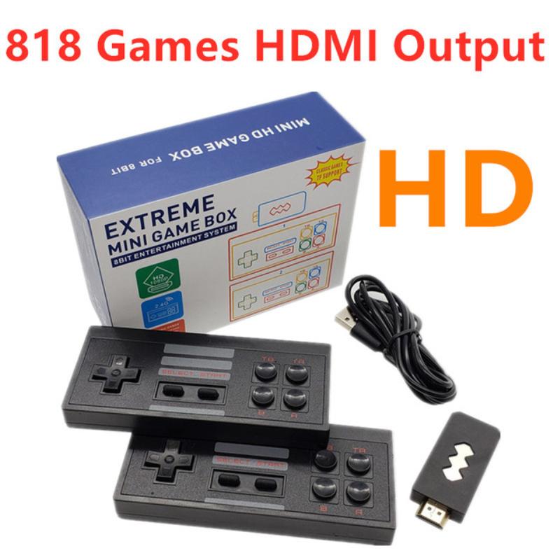 

New AV / 4K Built-in 620/818 Retro Console Wireless Controller AV / Output Mi