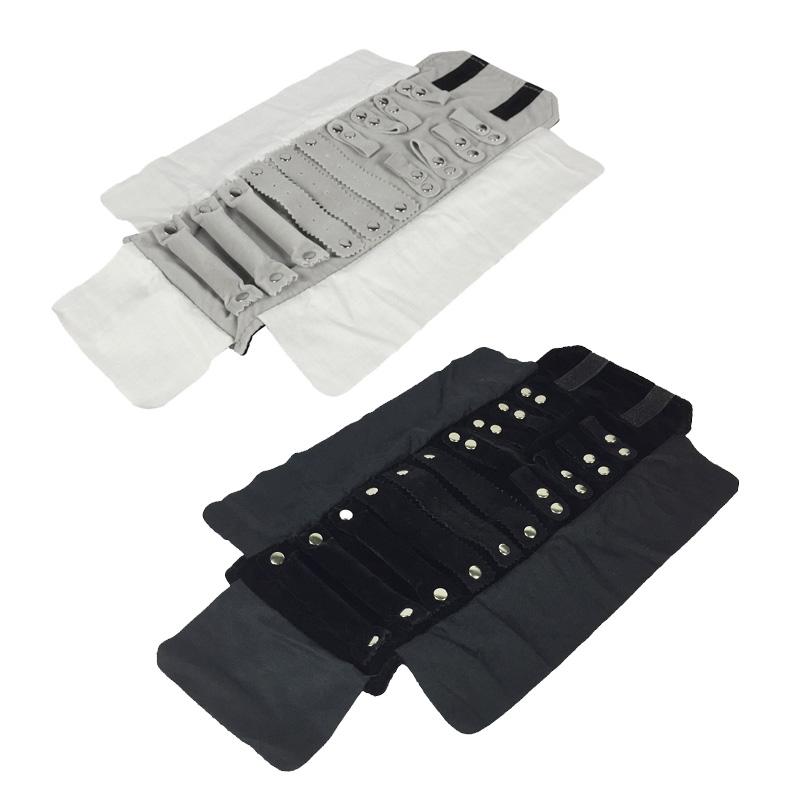 

Jewelry Pouches, Bags Multifunctional Earring Necklace Ring Storage Roll Bag Travel Portable Retain Exhibition