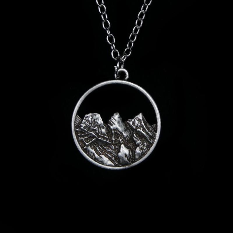 

12pcs Three Sisters Mountain Necklace Women Men Sanlan Jewelry