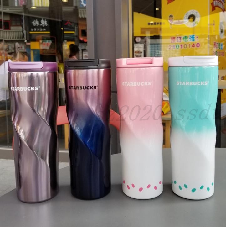 

The latest 16OZ Creative Spiral Starbucks Cup is made of 7 styles of stainless steel 304. It supports custom logos, Write color after purchase