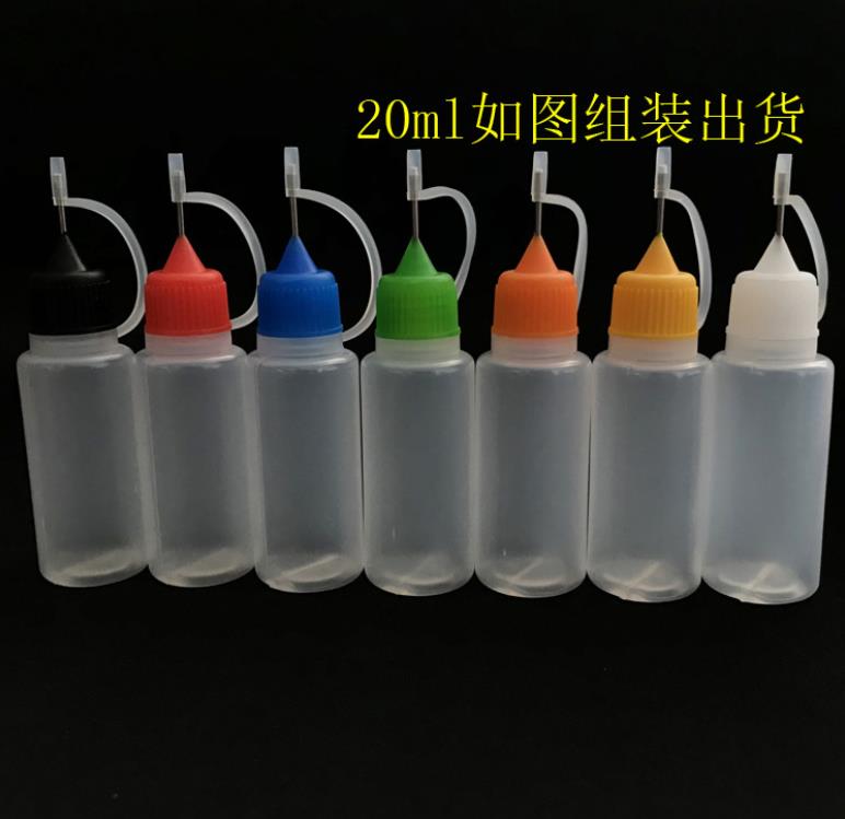 

Others Apparel 20ML E-Cig E-liquid Chubby Gorilla PE Plastic Sharp Spout Vape Juice Bottles Translucence Unicorn Empty Lampblack Pinhole Needle Bottles
