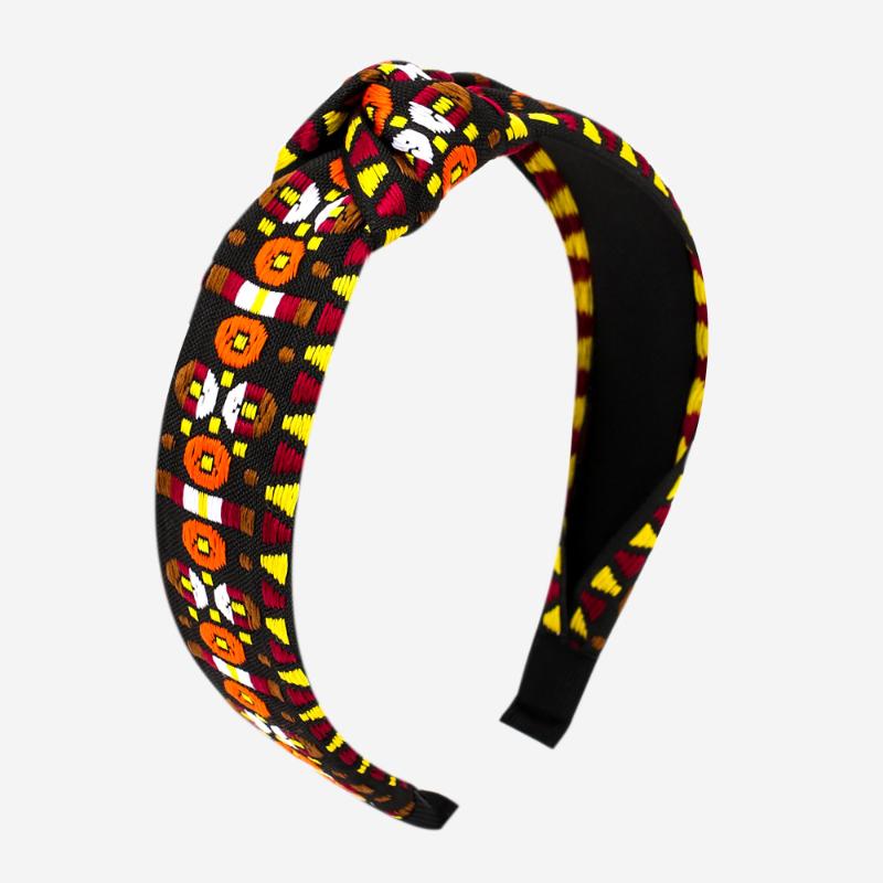 

Fashion Women's Hairband High Elastic Hair Band Wide Side Cross Knot Headband For Adult Girls Headwear Turban opaska do wlosow