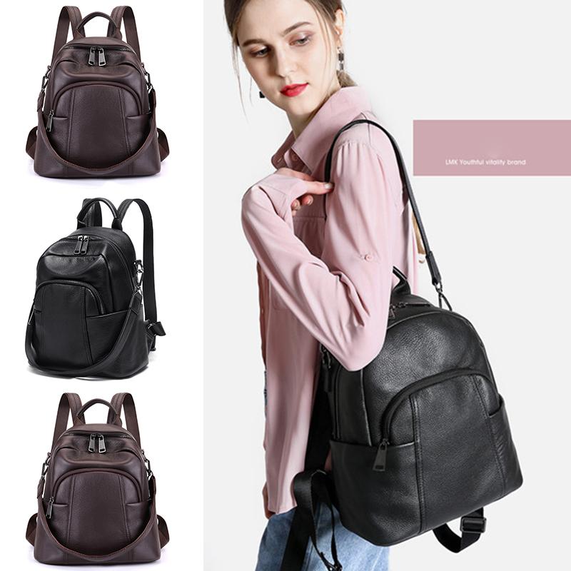 

Backpack Style Fashion Women Bags Ladies Backpacks European And American School Bags, For Middle Students, Black