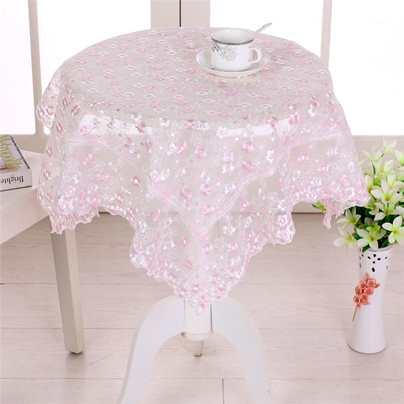 

Proud Rose Rural Lace Table Cloth Pink Embroidered Tablecloth Rectangular Modern Tablecloth Eedding Decoration1, Yellow