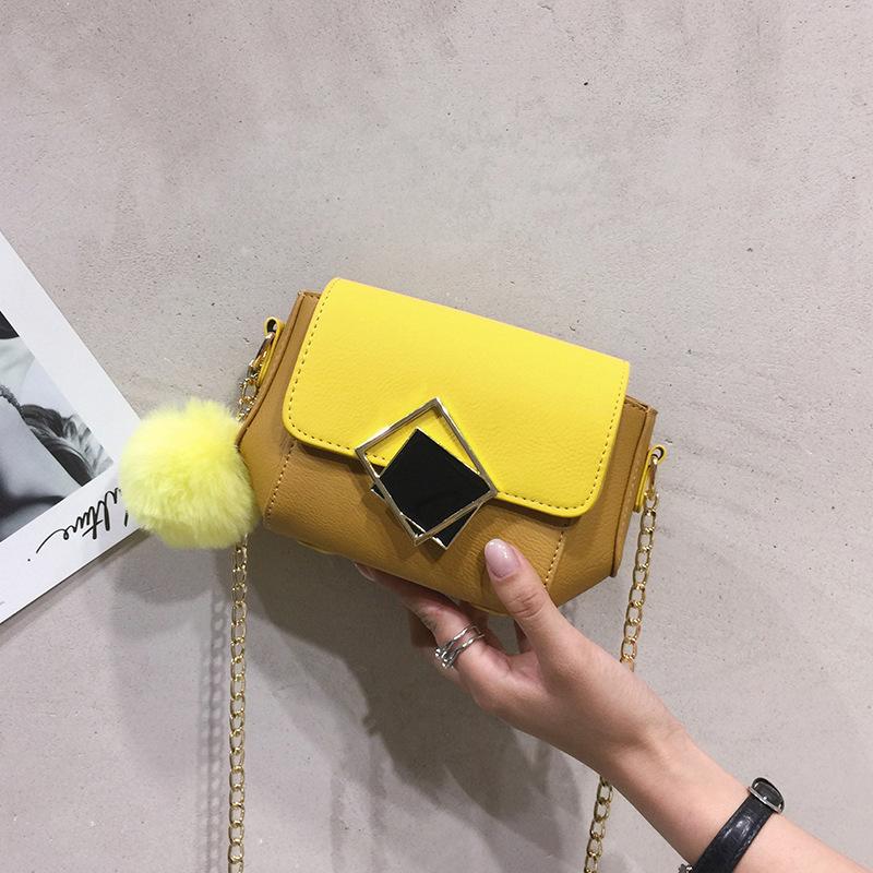 

Female Lady Pu Leather Crossbody Bags For Women 2021 Chain Shoulder Messenger Bag Ladies Hand Sling Luxury Handbags Designer, Black