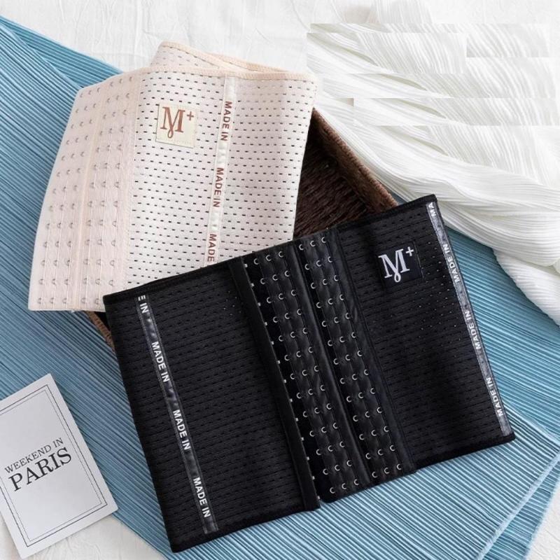 

2020 Hot Waist Trainer Body Shaper Women Slimming Sheath Belly Reducing Shaper Tummy Sweat Shapewear Workout Trimmer Belt Corset1, Black