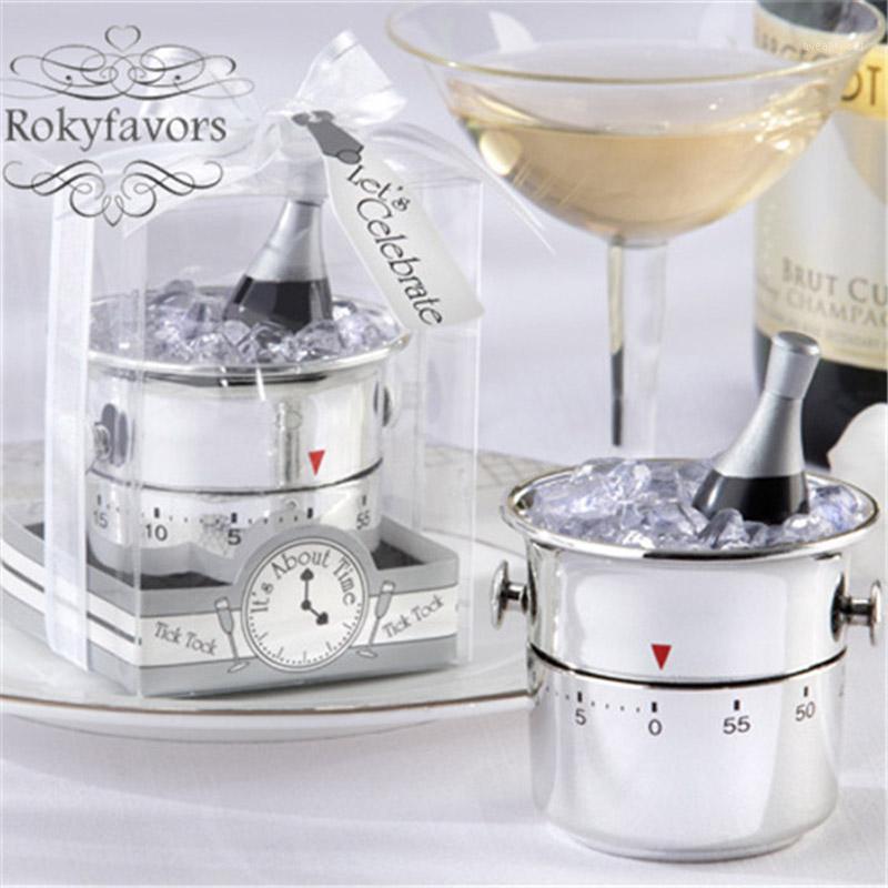 

5PCS Cooking Tools Champagne Ice Bucket Kitchen Timers Party Favors Wedding Favors Event Return Gifts Birthday Present Ideas1
