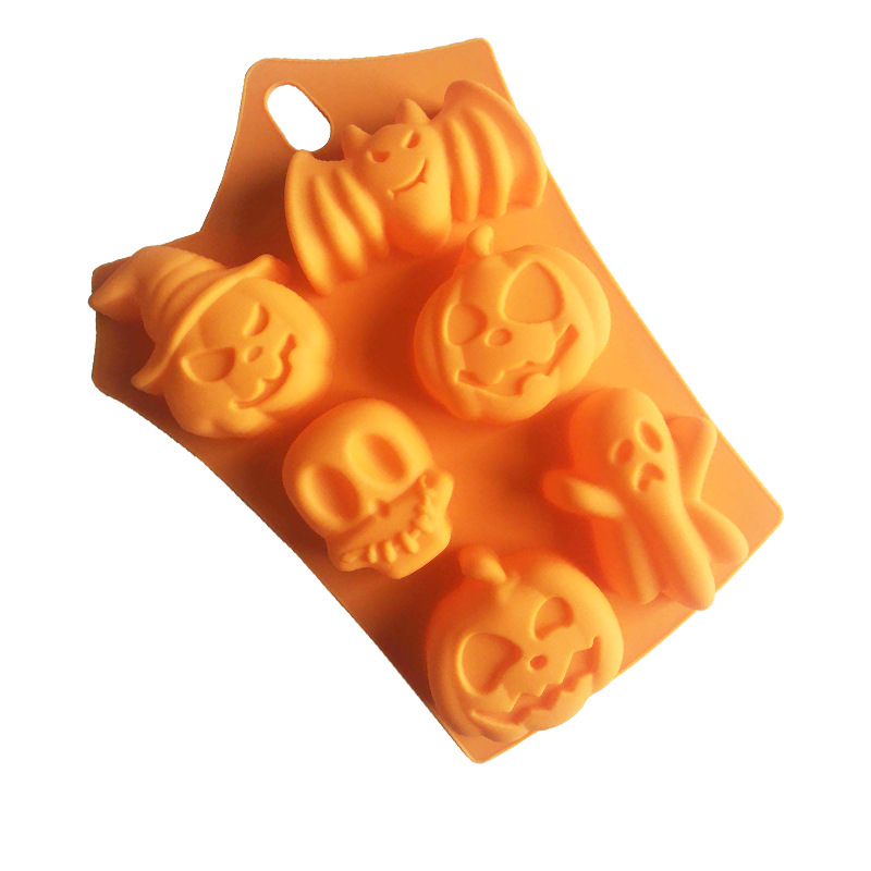 Halloween Skull Silicone Mold Fondant Cake Chocolate Mould Baking DIY Molds /_US