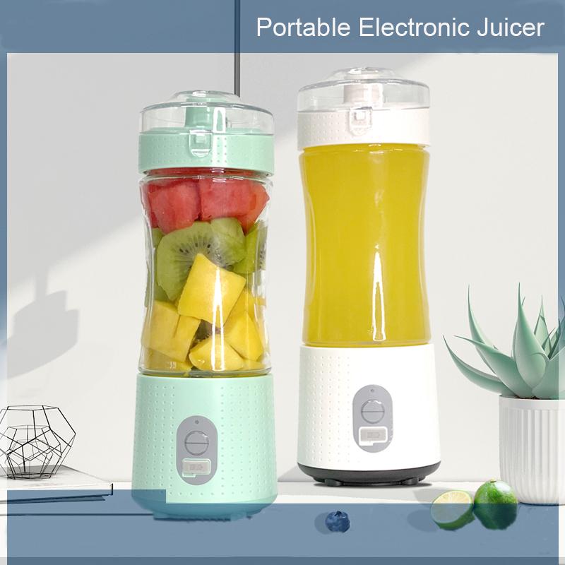 

Portable Fruit Blender USB Electric Juicer Fruit Smoothie Blender Mini Juicer Mixer Hand Processor USB Charging