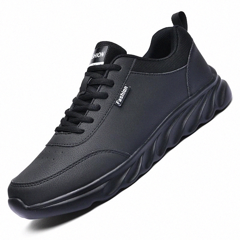 

Men Casual Shoes Leather Men Shoes Sneakers Winter Comfortable Walking Shoes Lightweight Rubber Waterproof Couple Sneakers Men #iV01