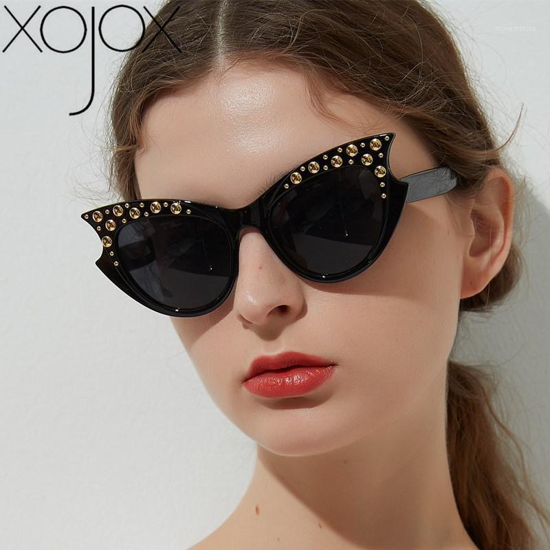 

XojoX Cat Eye Sunglasses Women Fashion Brand Designer Oversized Sun Glasses Ladies High Quality Eyeglasse Shades UV400 Mirror1