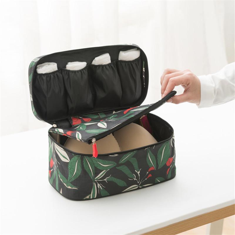 

Large Capacity Underwear Bra Storage Bag Portable Waterproof Travel Organizer Pouch Socks Towel Container Case