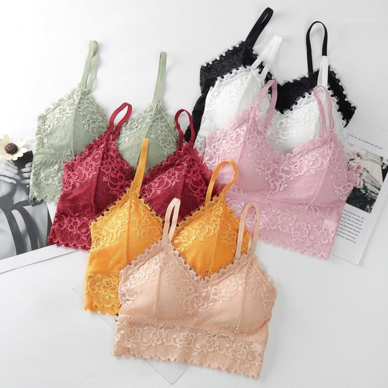 

Sexy Lace Crop Top Women Beauty Back Bralette Cozy Camisole Female Wrapped Chest Tube Top Bottoming Underwear Femme Tank Tops1