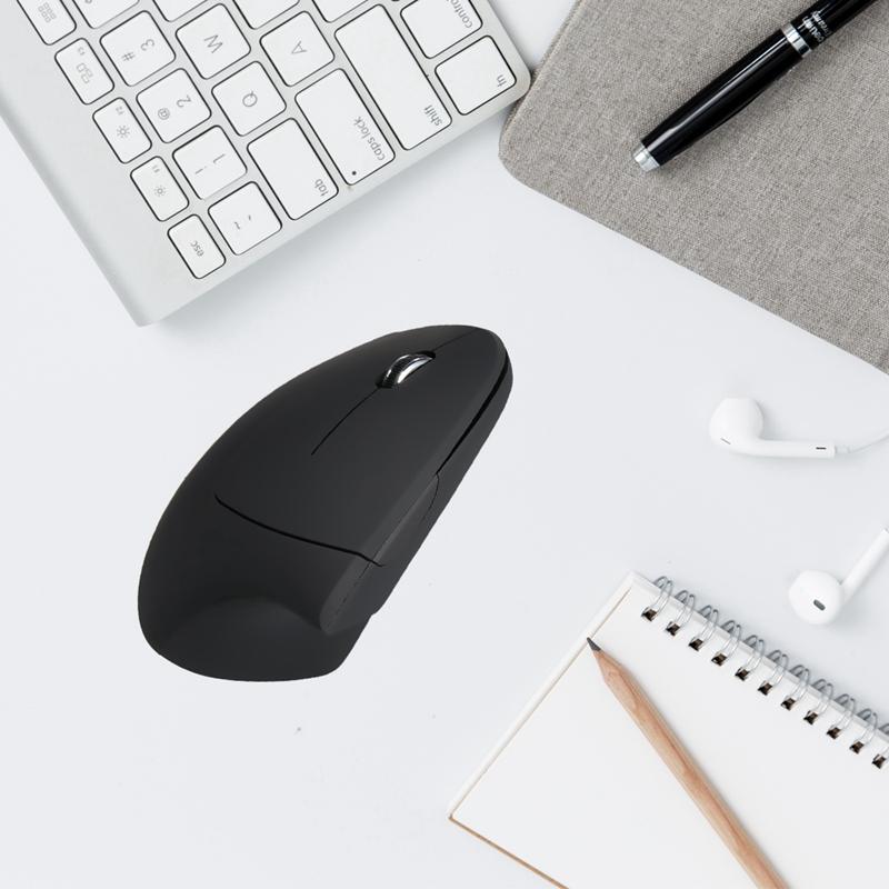 

2.4G Wireless Vertical Mouse Left Hand USB Ergonomic Optical Mouse Left-Handed Adjustable 800/1200/1600 DPI