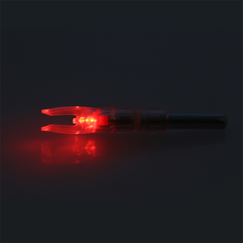 

Hunting ID6.2mm LED Lighted Archery Arrow Nock LED Glowing Arrow Nocks Crossbow Compound & Recurve Bow