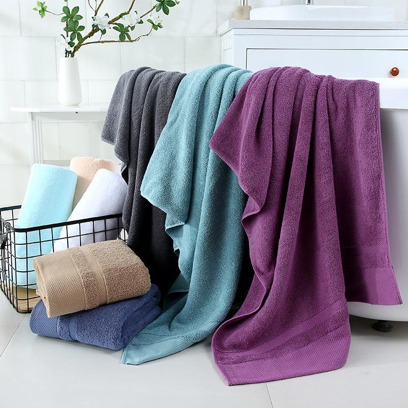 

Soft Fluffy Adult Thicken Bath Towel For Couple Beauty Salon SPA Bathroom Travel Sport Gym Camping Baths Sauna Beach Towel1, Light grey a