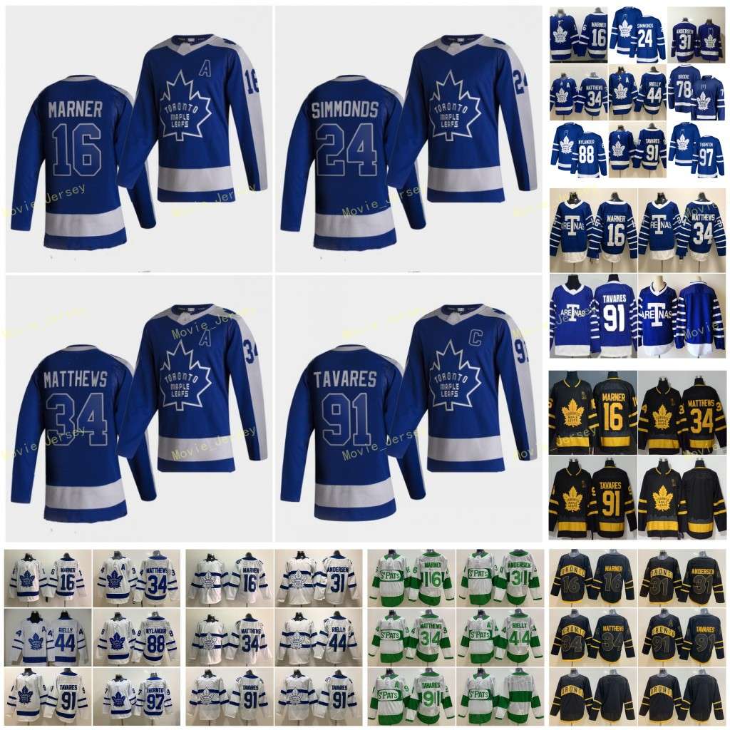 

97 Joe Thornton Toronto Maple Leafs 2021 Reverse Retro 91 John Tavares 34 Auston Matthew 16 Mitchell Marner Wayne Simmonds William Nylander, 2019 ovo golden limited edition (2)