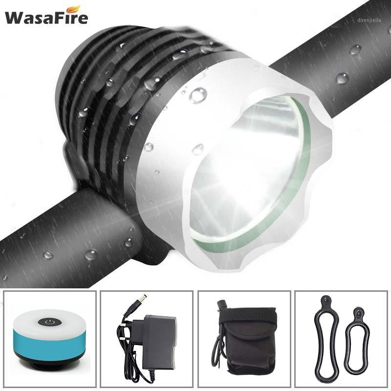 

LED Bike Light Set 1800LM XM-L T6 Bicycle Front Light USB Rechargeable Warning Bike Taillight + 18650 Battery Pack + Charger1