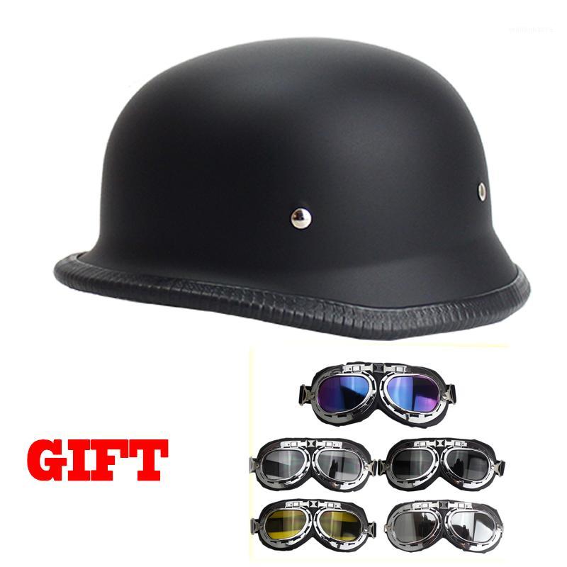 

German Style DOT Approved Half face Motorcycle Helmet helmet Chopper Cruiser1, Txw