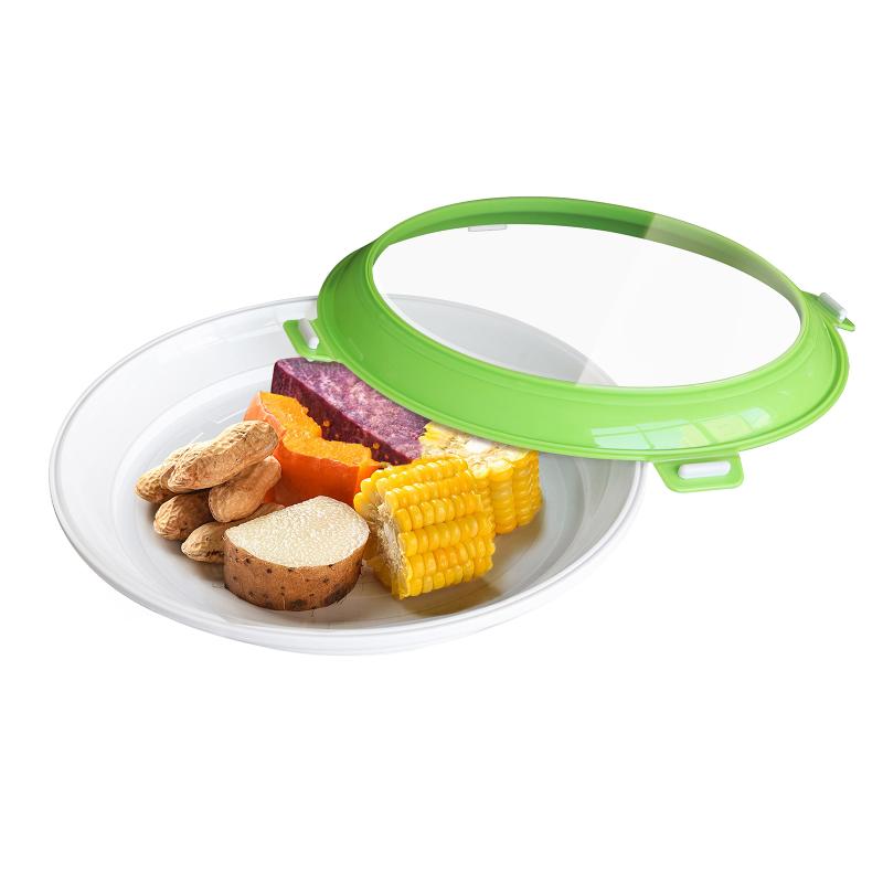 

Storage Box Kitchen Holder Preservation Box Home Space Saving Decorative See-Through Sealed Fruit Lid Container