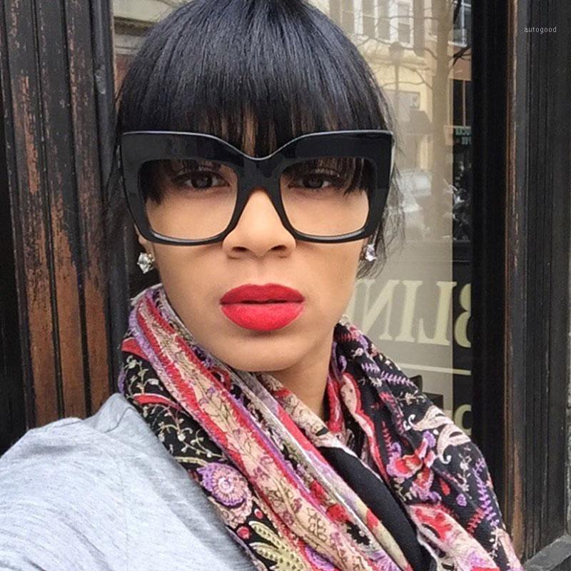 

Sunglasses Classic Clear Square Women Men Trending Retro Wide Frame Sun Glasses For Female Oversize Vintage Zonnebril Dames1