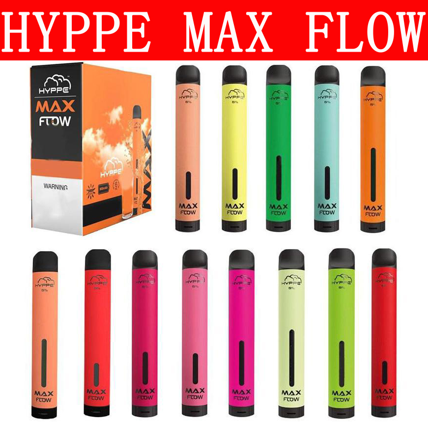 

Hyppe Max Flow Disposable Vape Pen Pod Device Kit Local Vape starter Kit disposable e cigarettes 2000 puffs disposable vape VS puff bars