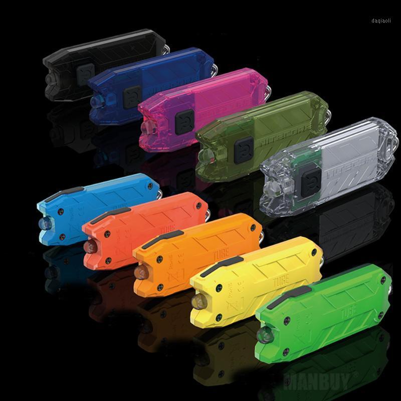 

NITECORE Tube Portable Light Micro-USB Rechargeable Pocket Waterproof Mini Size Light weight 10 Colorful Key Lamp1
