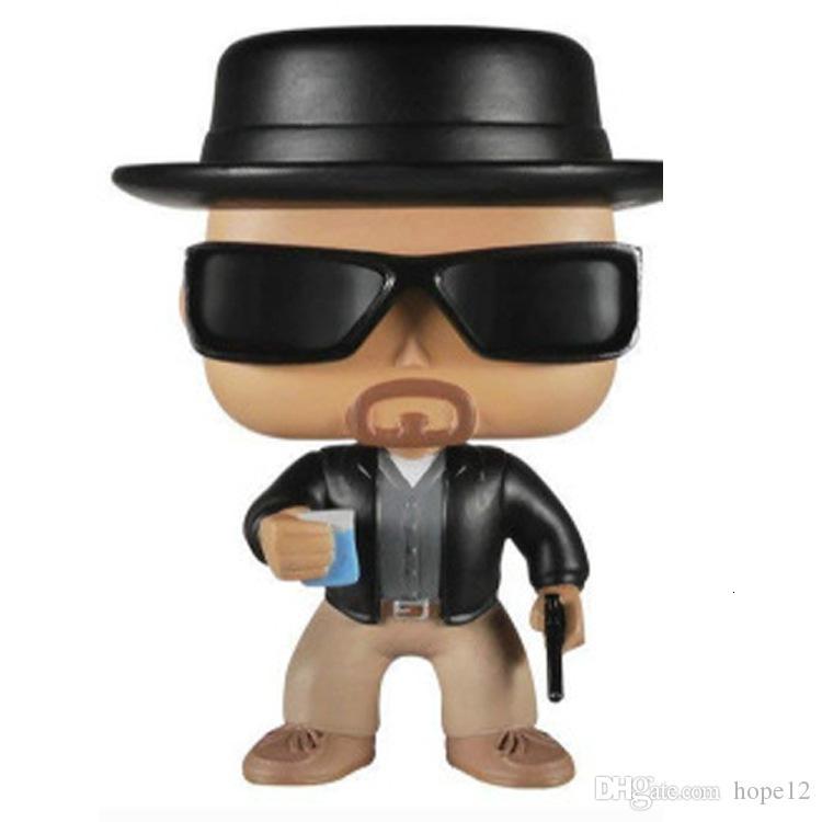 2020 10CM Funko Pop Breaking Bad Heisenberg Saul Goodman Vinyl Action Figures Collection Model