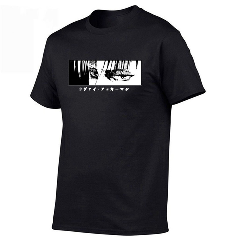 

2021 Summer New Attack Titan t Shirt Anime Tees Tops Mens Short Sleeve Tshirt Streetwear on T-shirt Clothes YWOO, Yellow h