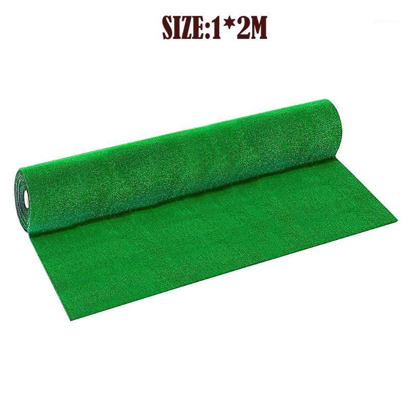 

1/2m Grass Mat Green Outdoor Artificial Lawns Turf Carpets Fake Sod Garden Moss For Home School Floor Wedding Decoration #P51