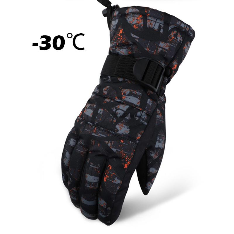 

Warm Ski Gloves Ultralight Waterproof Winter Snowboard Snow Gloves Outdoor Cycling Thermal Breathable for Men Women Kids, Women pink blue