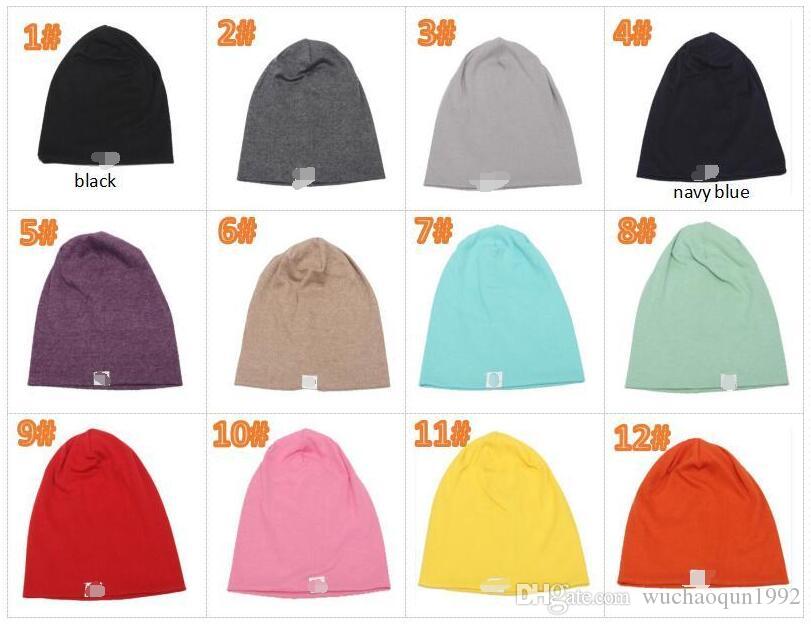 

INS Baby Cotton Hats Girls Boys Warm Caps Candy Color Beanies Accessories Infant Hats Kids Winter Beanie Photography Props Caps, Yellow