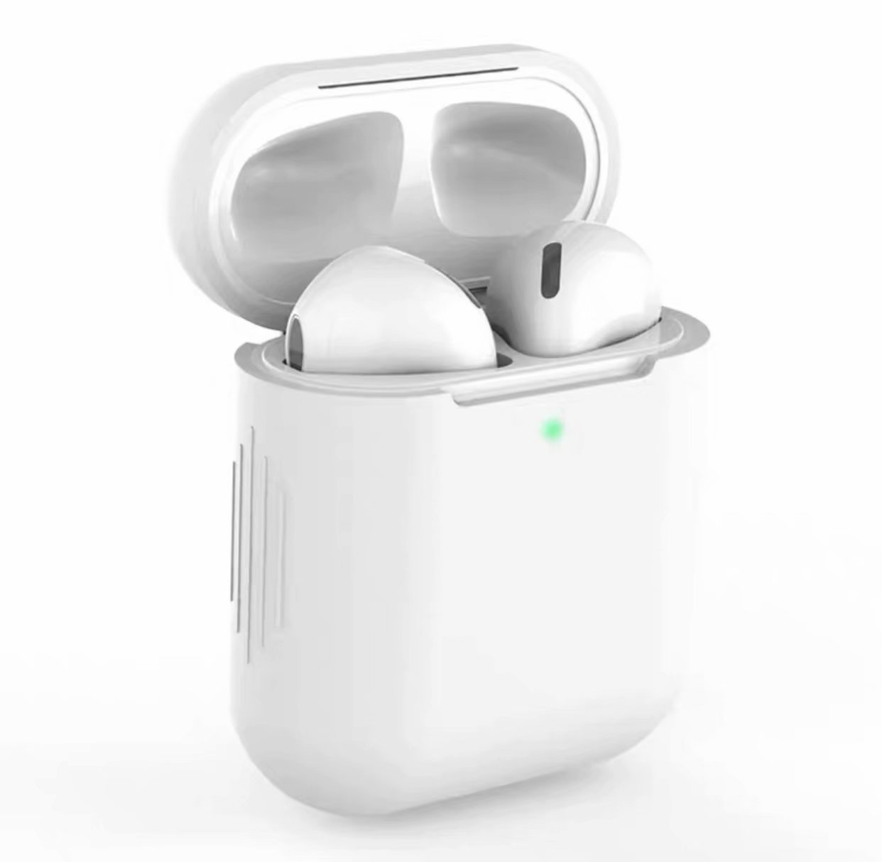 

Air Pods Case Earpods Accessories For Airpods 1 2 Soft Silicone Earphone CoverHeadset Protective Sleeve
