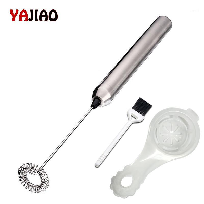 

YAJIAO Electric Mixer Handheld Stainless Steel Milk Frother Blender Milk Foamer Maker For Coffee Latte Cappuccino Hot Chocolate1