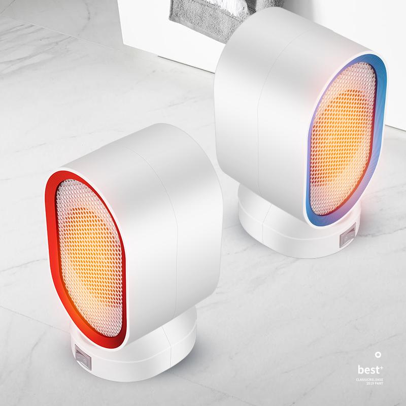 

2 Gear Bladeless Heater Fan Desktop/Table Winter Electric Warm Fan 110V/220V Space Air Blower Radiator Home Office Warmer