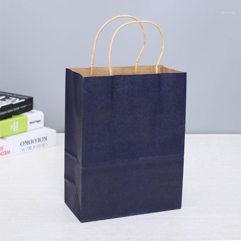 

Paper Bags 50 Pcs Gift Bags, Party Bags, Shopping Kraft Retail Party Paper Bags with Handles H4GD1