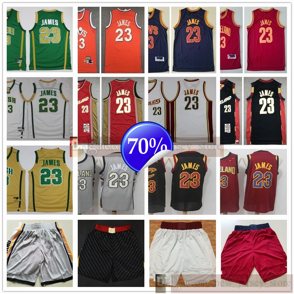 

Stitched Red Black White LeBron 23 James Jerseys Retro Red Blue Black White James Basketball Jersey Shirt Short size S-XXL, As the picture