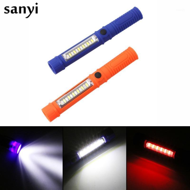 

LED Torch Mini Pen Light Outdoor Handy Lamp Portable Working Light Tent Hang Lamp with Magnet And Clip for Camping1