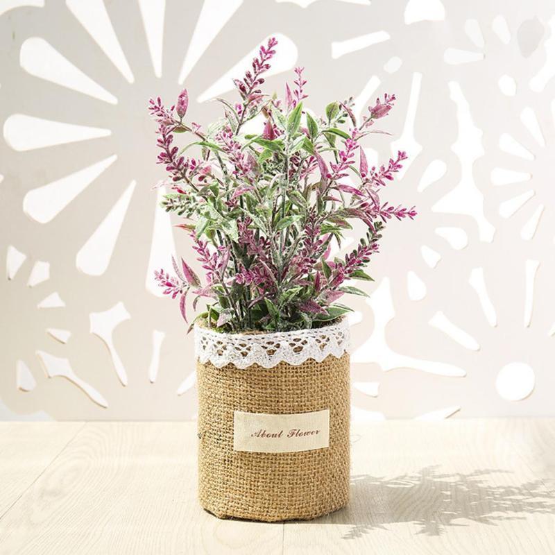 

Portable Beautiful Simulation Flower Plant Bonsai Home Cloth Decorative Plant As Picture Bonsai1, Jh624