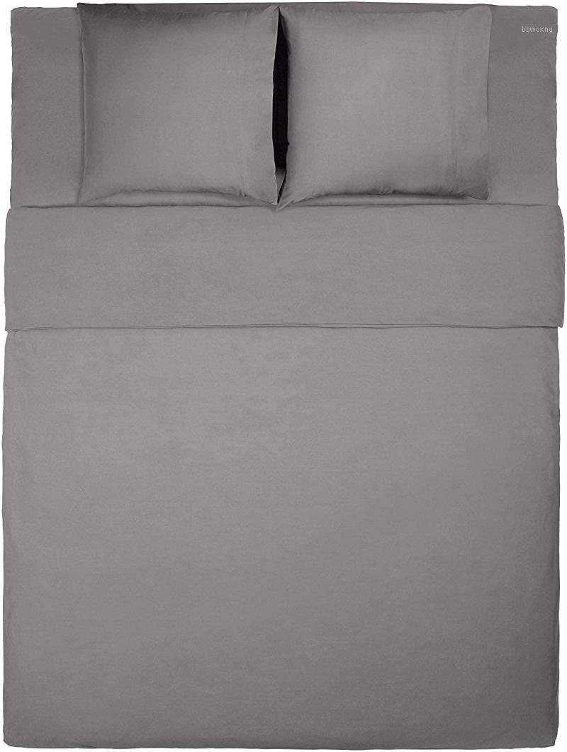 

4pcs Bed Sheet With Pillowcase Mattress Covers Fitted Sheet Sets With Elastic Bedding Sets1, White