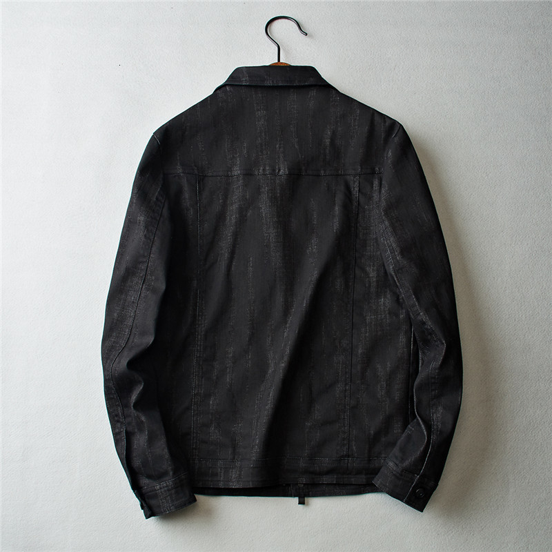 

2021 New Autumn Coats Denim From Jacket Full Size -3xl Good Quality Men JCBP, Black color