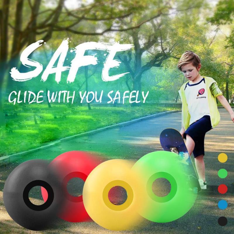 

High Quality Rocker Wheels Downspeed Skateboard Accessories 4pcs/Set Sport Cool Boarders PU Skateboard Wheels Entertainment1, Yellow