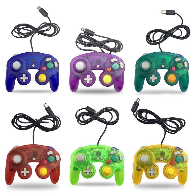 

Wired Controller for Wii GC single point game vibration handle