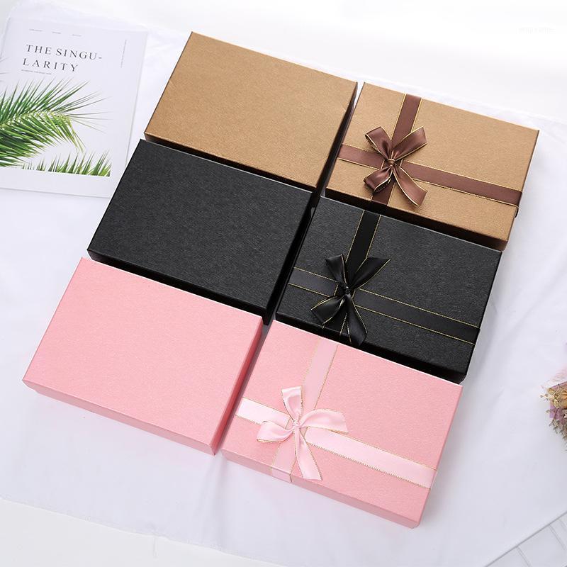 

10pcs StoBag Kraft Paepr Baking Cookies Gift Box Packaging Merry Christmas Shirt Packaging Box Birthday Weeding Custom Print1