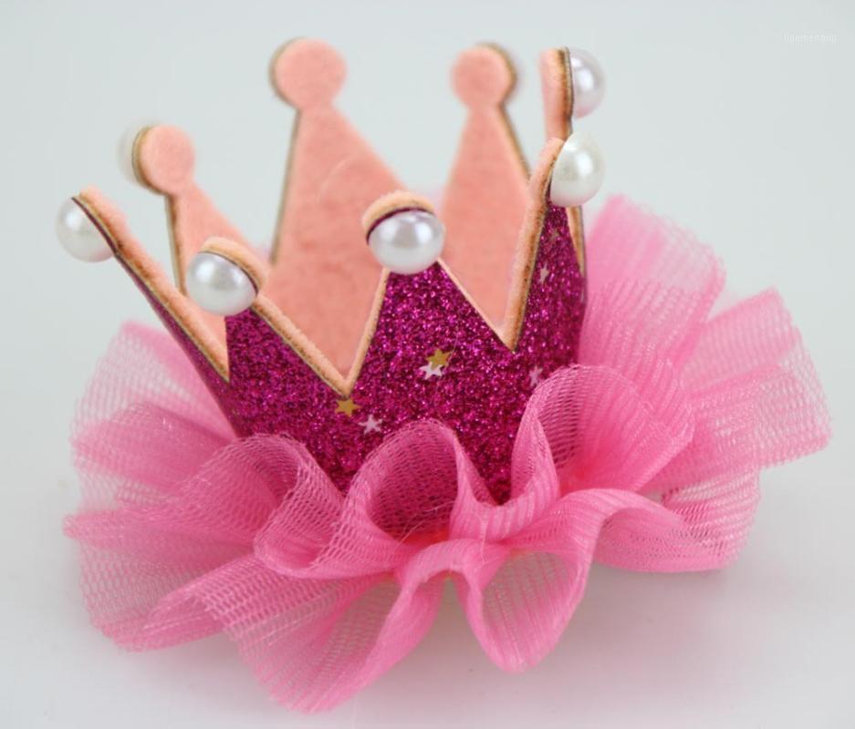 

Little girl's Photograph Crown First Birthday Crown 1st Birthday Girl Cake Smash Outfit Princess Photo Prop1, Rose hair band
